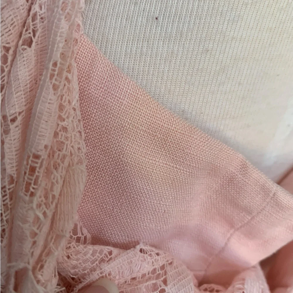 Vintage 50’s/60’s era pink daisy wiggle dress - spring - Picture 8 of 11